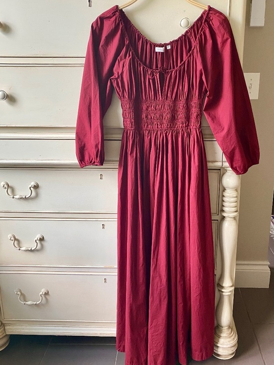 Doen Dresses & Skirts - Doen QUINTESSA dress — deep crimson XS